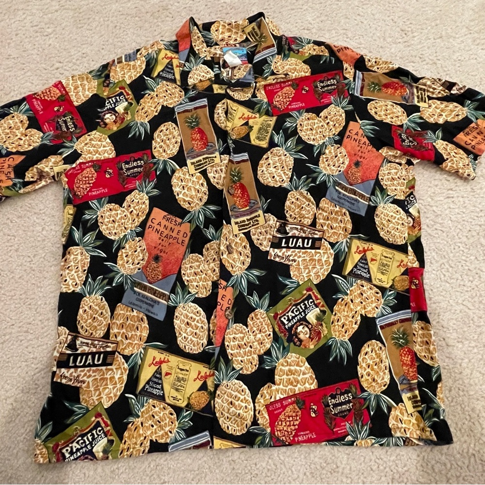Joe Kealoha's —The Genuine Hawaiian Shirt, Size XL
